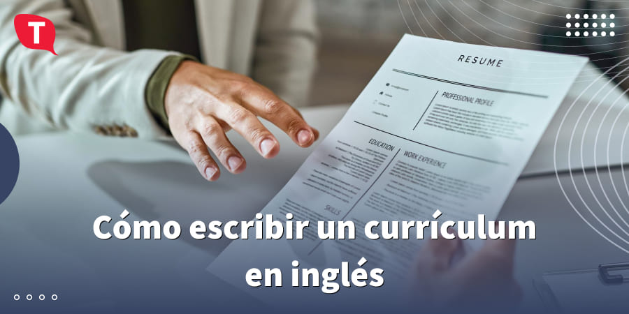 cv en ingles